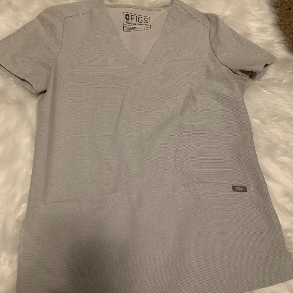 Figs Limited Edition Gray XS Extra Petite Yola Extra Small Casma  Set